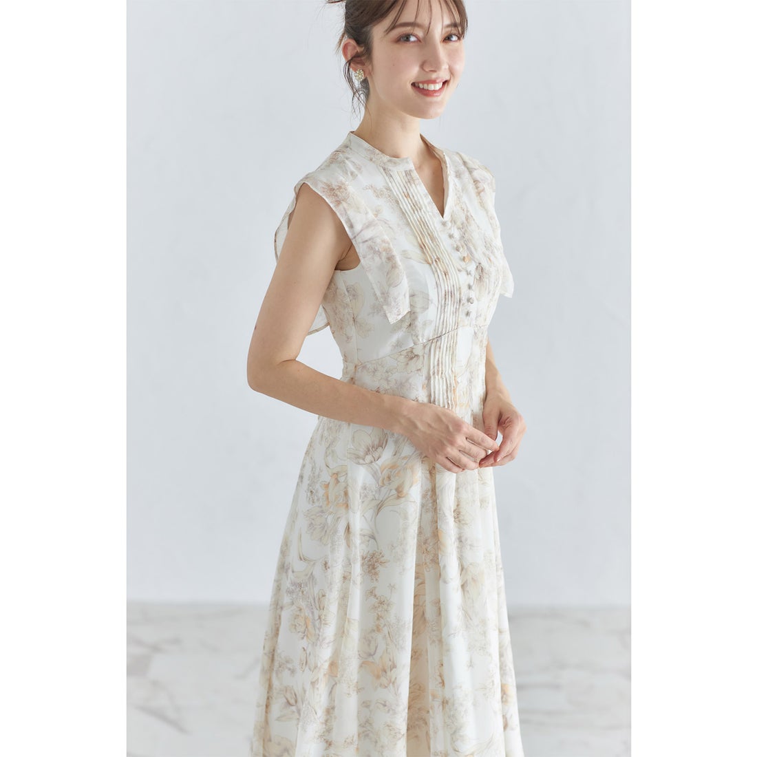 トッコ クローゼット リュクス tocco closet luxe ピンタック使い 