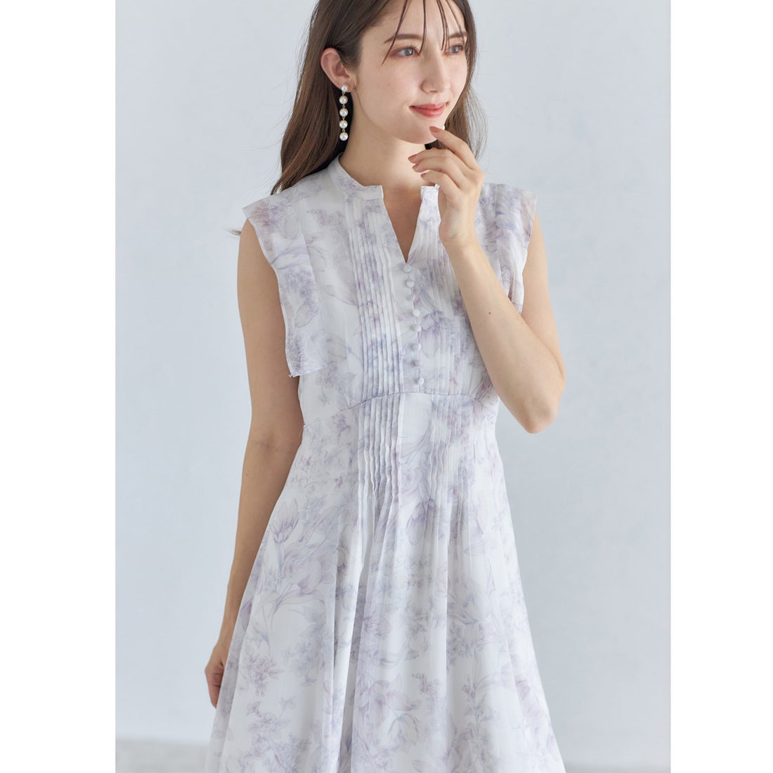 トッコ クローゼット リュクス tocco closet luxe ピンタック使い 