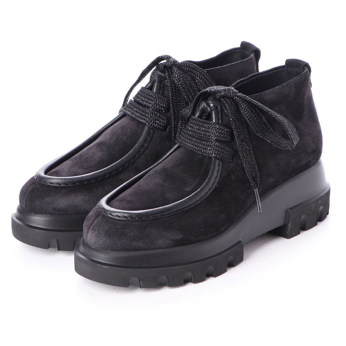 ペルティニ Pertini 厚底ショートブーツ （ブラック） -靴
