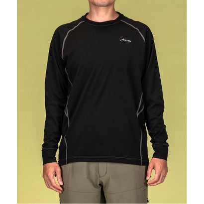 フェニックス/メンズ/CREW NECK LONG SLEEVE T-SHIRTS Men （BLACK）｜詳細画像