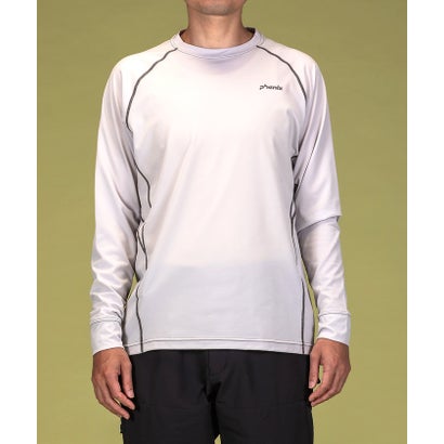 フェニックス/メンズ/CREW NECK LONG SLEEVE T-SHIRTS Men （GRAY）｜詳細画像