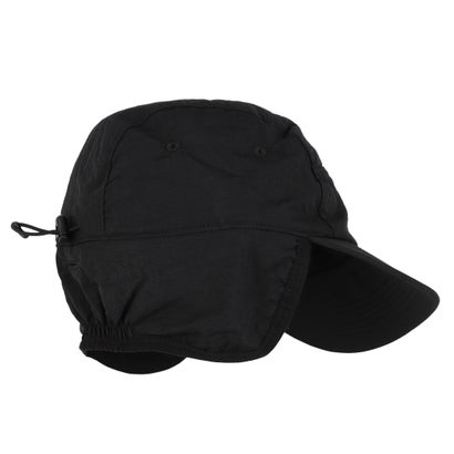トレッキング キャップ DWR EAR FLAP  CAP POU26HW10 （BLACK）｜詳細画像