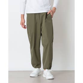 トレッキング ロングパンツ ALEART PANTS:EASY WIDE ALL PURPOSE POU26PA79 （KHAKI）