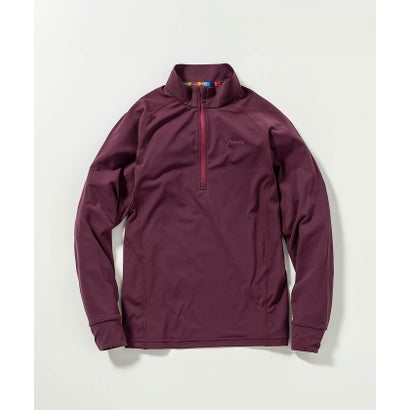 フェニックス/レディス/HARLF ZIP LONG SLEEVE T-SHIRTS Women （MAGENTA）｜詳細画像