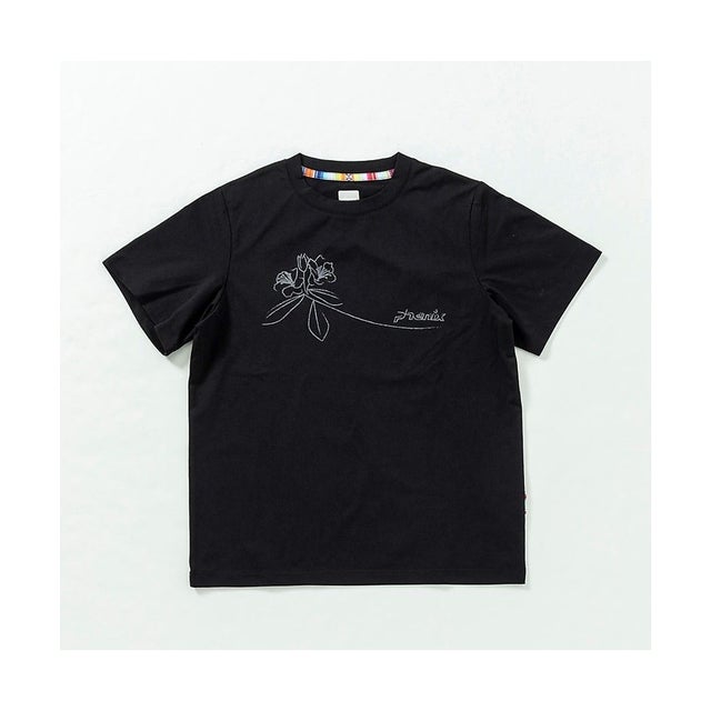 /レディス/シャクナゲTレディースTシャツ （BLACK）