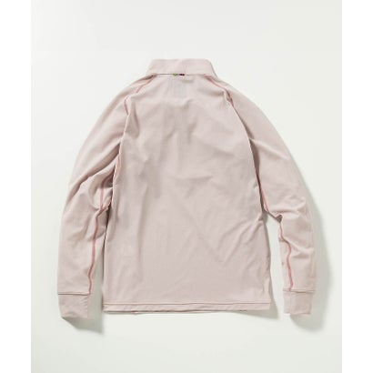 フェニックス/レディス/HARLF ZIP LONG SLEEVE T-SHIRTS Women （PINK）｜詳細画像