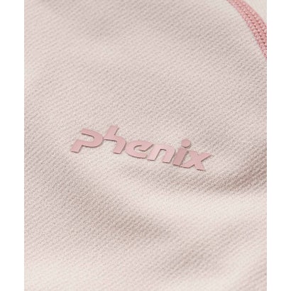 フェニックス/レディス/HARLF ZIP LONG SLEEVE T-SHIRTS Women （PINK）｜詳細画像