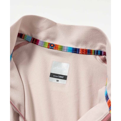 フェニックス/レディス/HARLF ZIP LONG SLEEVE T-SHIRTS Women （PINK）｜詳細画像