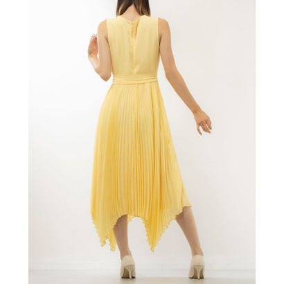 フェイズ エイト Phase Eight Petra Pleat Dress （Pale Yellow）｜詳細画像