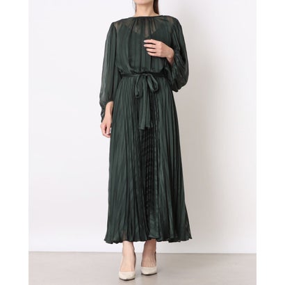 Lucie Green Striped Dress （Green）｜詳細画像