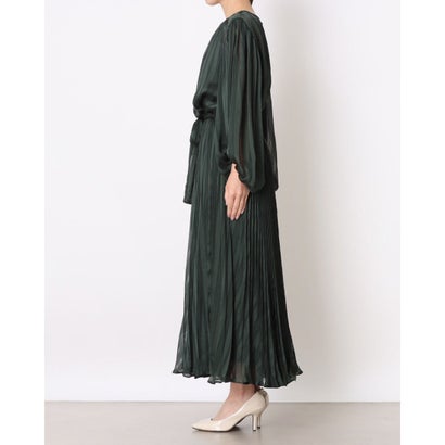 Lucie Green Striped Dress （Green）｜詳細画像