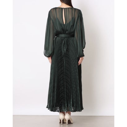 Lucie Green Striped Dress （Green）｜詳細画像
