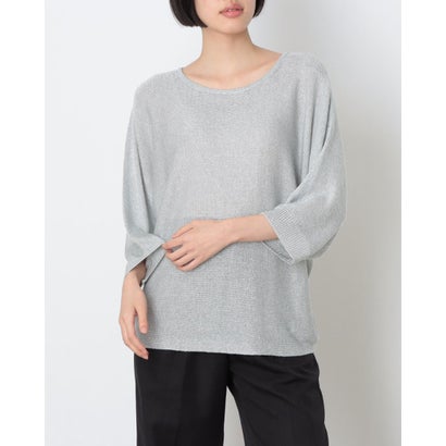 フェイズ エイト Phase Eight Cristine Batwing Metalic Pullover （Silver）｜詳細画像