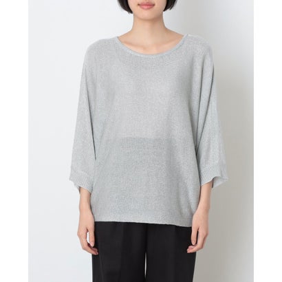 フェイズ エイト Phase Eight Cristine Batwing Metalic Pullover （Silver）｜詳細画像