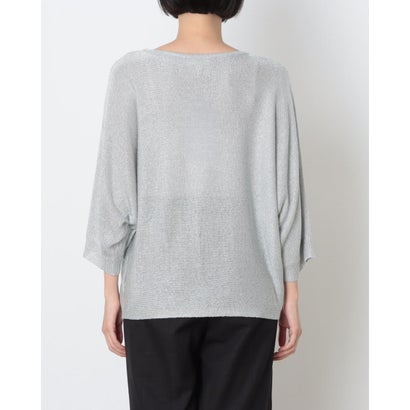 フェイズ エイト Phase Eight Cristine Batwing Metalic Pullover （Silver）｜詳細画像