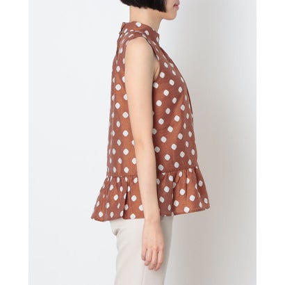 フェイズ エイト Phase Eight Indie Brown Blouse （Brown）｜詳細画像