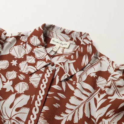 Coralie Tan Print Midi Dress （Tan）｜詳細画像