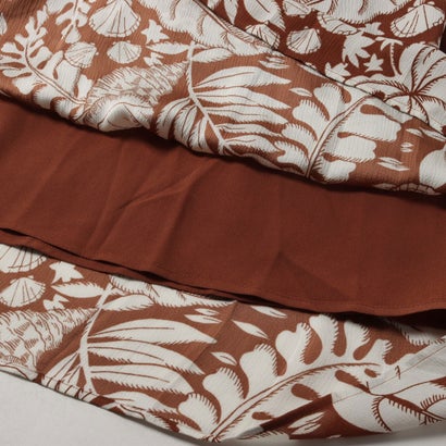 Coralie Tan Print Midi Dress （Tan）｜詳細画像