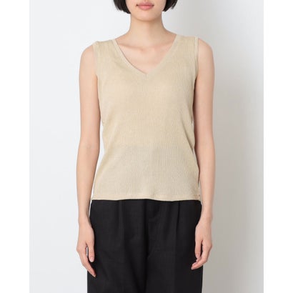 Mila V-Neck Vest （Gold）｜詳細画像