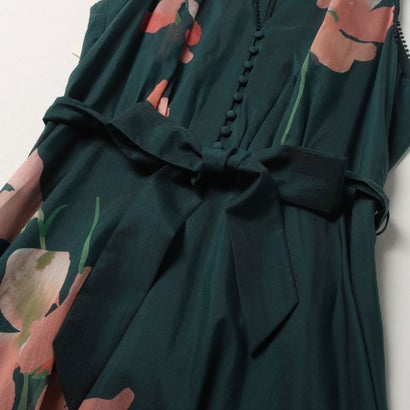 Lucinda Button Floral Dress （Teal）｜詳細画像