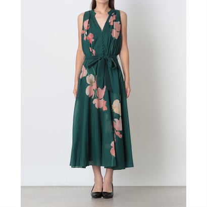 Lucinda Button Floral Dress （Teal）｜詳細画像