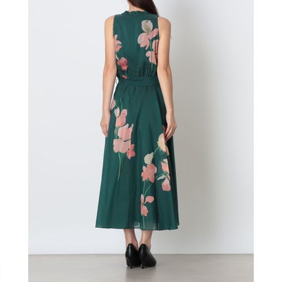 Lucinda Button Floral Dress （Teal）｜詳細画像