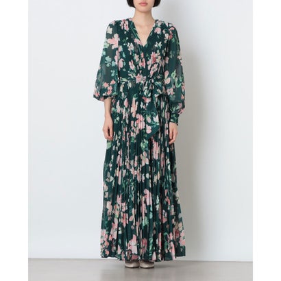 Rosa Floral Maxi Dress （Teal）｜詳細画像