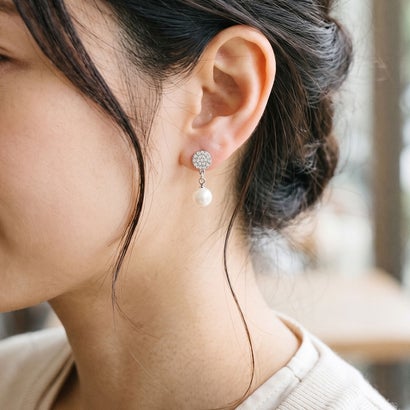 Parma Pearl Earrings （Silver）｜詳細画像