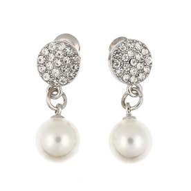 Parma Pearl Earrings （Silver）