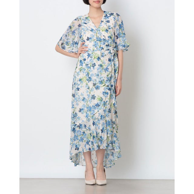 Juliette Cream Floral Dress （Cream）