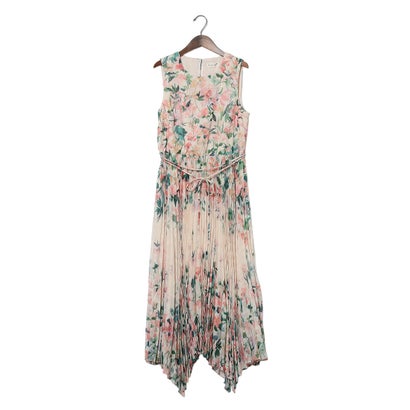 Georgiana Print Midi Dress （Pale Pink）｜詳細画像