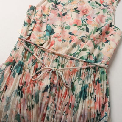 Georgiana Print Midi Dress （Pale Pink）｜詳細画像