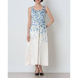 Orla Cream Floral Dress （Cream）