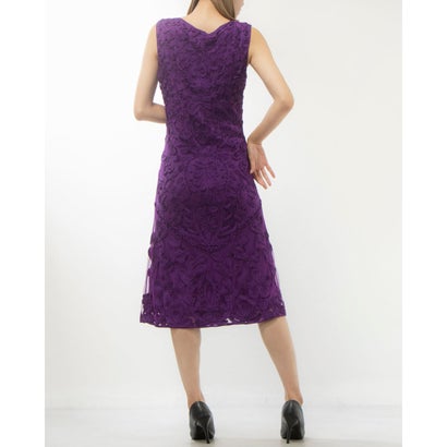 フェイズ エイト Phase Eight Orelia Tapework Dress （Violet）｜詳細画像