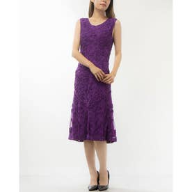 Orelia Tapework Dress （Violet）