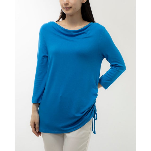 
                    Jazmin Ruched Top （Bright Blue）