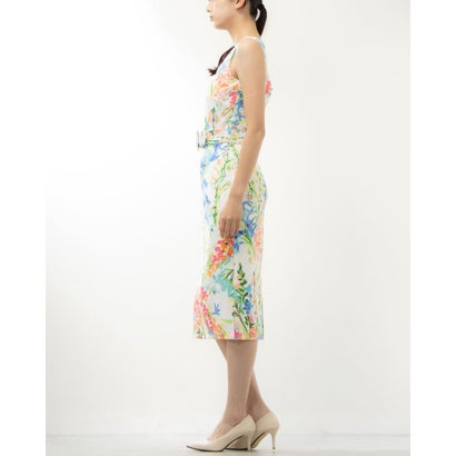 フェイズ エイト Phase Eight Serina Midi Dress （Ivory Multi）｜詳細画像
