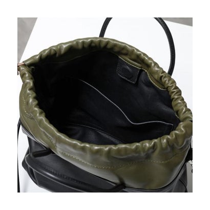 ピエール アルディ PIERRE HARDY PIERRE HARDY ショルダーバッグ TWIN AHV4 （CALF-LAMB/BLACK-KAKI-CAMEL）｜詳細画像