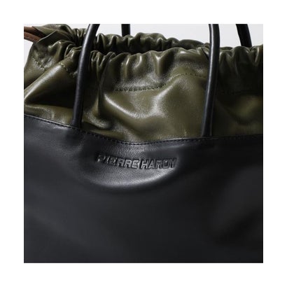 ピエール アルディ PIERRE HARDY PIERRE HARDY ショルダーバッグ TWIN AHV4 （CALF-LAMB/BLACK-KAKI-CAMEL）｜詳細画像