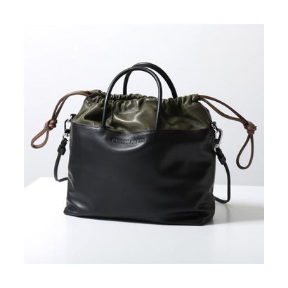 ピエール アルディ PIERRE HARDY PIERRE HARDY ショルダーバッグ TWIN AHV4 （CALF-LAMB/BLACK-KAKI-CAMEL）｜詳細画像