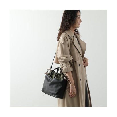 ピエール アルディ PIERRE HARDY PIERRE HARDY ショルダーバッグ TWIN AHV4 （CALF-LAMB/BLACK-KAKI-CAMEL）｜詳細画像