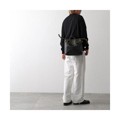 ピエール アルディ PIERRE HARDY PIERRE HARDY ショルダーバッグ TWIN AHV4 （CALF-LAMB/BLACK-KAKI-CAMEL）｜詳細画像