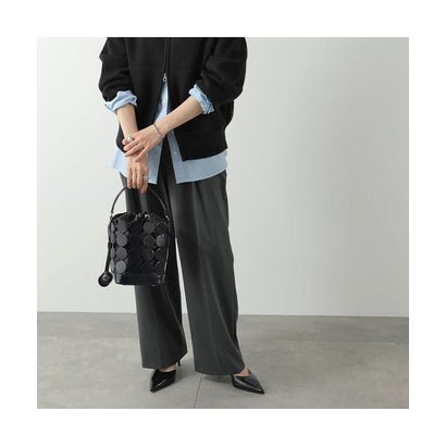 PIERRE HARDY ハンドバッグ BULLES ビュル VV07 （NAVY-BLACK）｜詳細画像