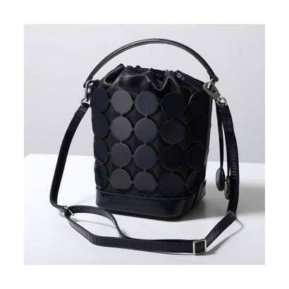 PIERRE HARDY ハンドバッグ BULLES ビュル VV07 （NAVY-BLACK）｜詳細画像