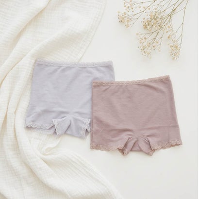 ピンクピンクピンク PINK PINK PINK ショーツ 一部丈 リカバリーインナー テラヘルツ 温活 日本製 あったか やわらか （モカブラウン）｜詳細画像