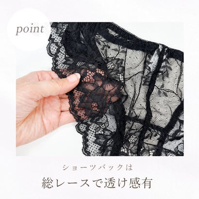 ピンクピンクピンク PINK PINK PINK ブラ＆ショーツセット 脇高 脇高ブラ ブラジャー ショーツ セット レディース インナー 下着 大きいサイズ ブラ ブラショーツ ブラ＆ショーツ レース （ホワイト）｜詳細画像