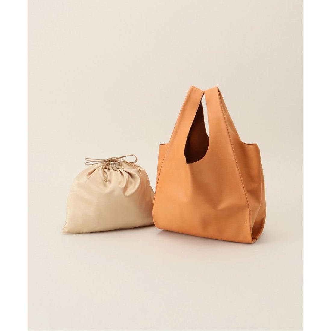 プラージュ Plage les Tendre leather バッグ （オレンジ 