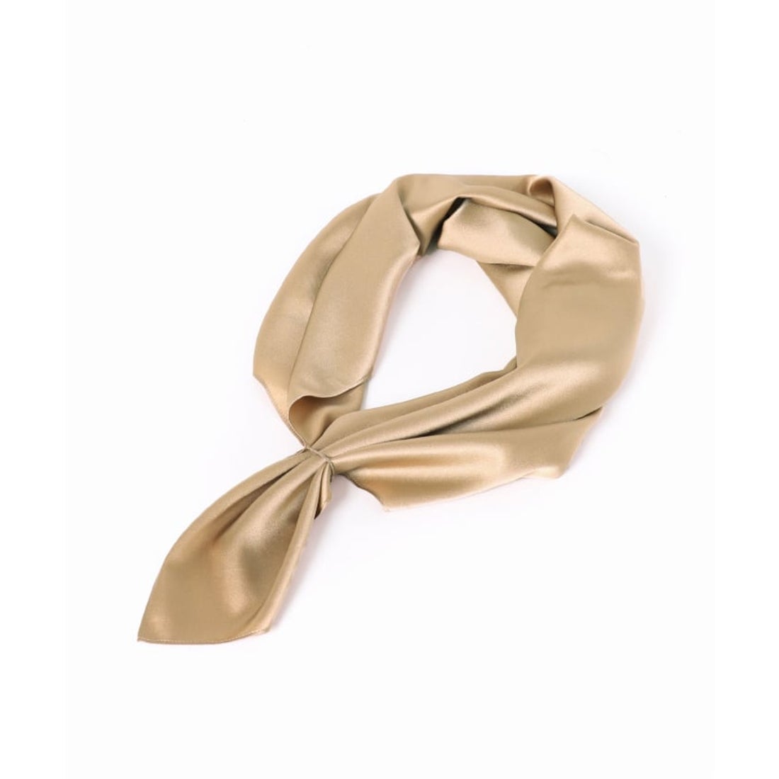 未使用　plage MY_silk satin スカーフ ブラウン プラージュ Plage MY_silk satin スカーフ （ブラウン） -ファッション