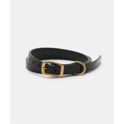 TORY LEATHER / トリーレザー 別注3/4 WIDE PLAIN CREASベルト （ブラック）｜詳細画像