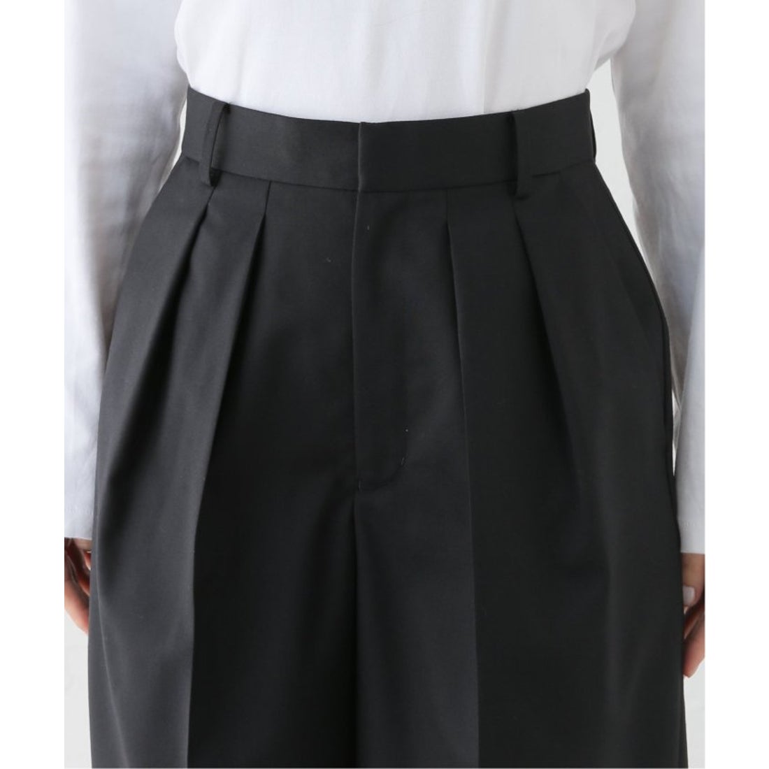 プラージュ Plage SOFT WOOL ショートパンツ （ブラック